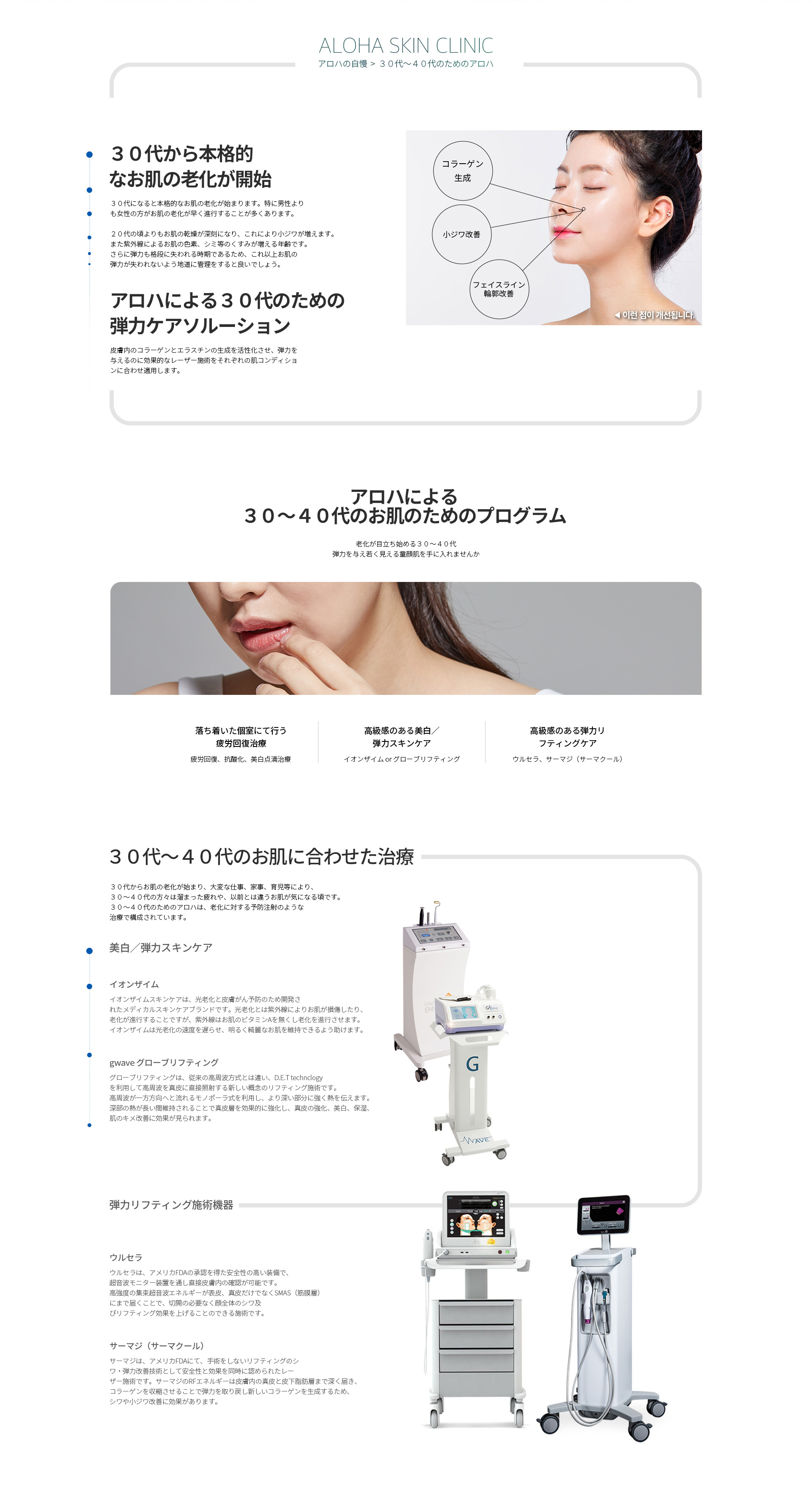 ３０代〜４０代のためのアロハ